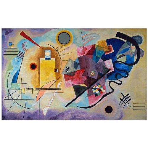 Wassily kandinsky gelb rot - wassily, gelb,