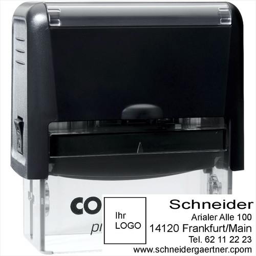 Stempel personalisiert mit