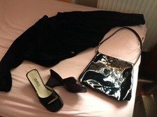 Damenbolero Schwartz Vintage gr 38