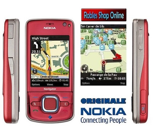Nokia 6210 navigator - rot, (ohne