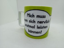 Sheepworld Spruchtasse Schaf Kaffeetasse  Becher Becher Tasse Lustig Humor Nr. 1