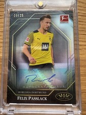 Felix Passlack Top Tier One Auto /25 Borussia Dortmund Ball Magnet 2021/22