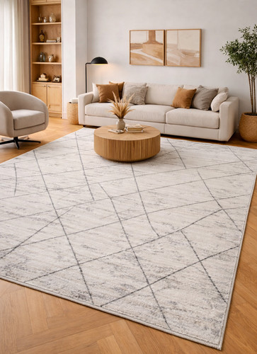 Moderner kurzflor teppich - moderner,