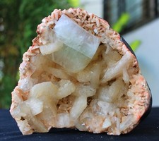 Grüne Apophyllit Kristalle