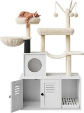 Katzenbaum mit katzenklo