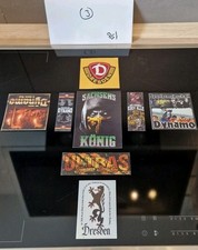 Dynamo Dresden Aufkleber - Sticker 8 Stück " Ultras" 2.Bundesliga Neu