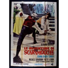Poster die Abenteuer Von Scaramouche Gerard Barray Girardon Yvette Lebon M367