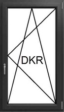 Fenster Anthrazitgrau