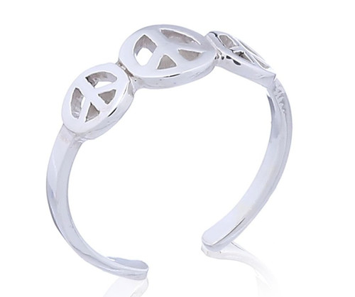 Sterlingsilber peace zehen - sterlingsilber,