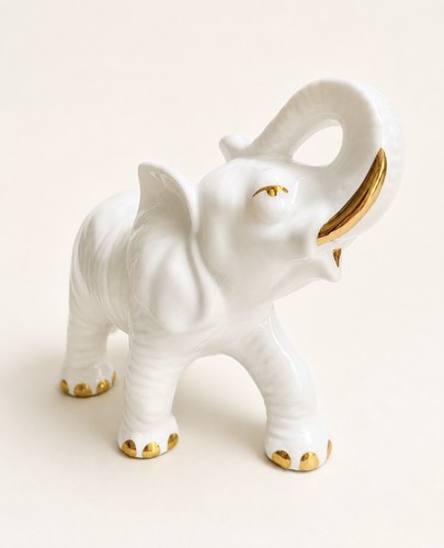 Porzellan elefant figur - porzellan, –