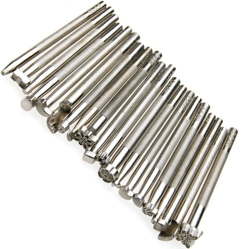 20x punzierstempel leder - 20x,