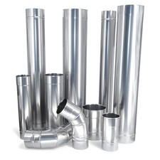 Edelstahl Rauchrohr Ø 120 130