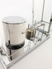 L & M Barograph / Trommelschreiber mit  8-Tagewerk, Art Deco