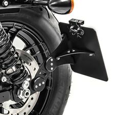 Seitlicher Kennzeichenhalter für Harley Davidson Sportster 04-20 CRF schwarz