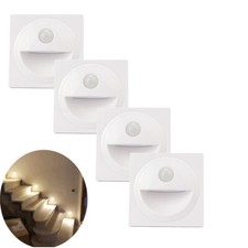 4x LED Treppenleuchte mit