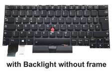 DE Tastatur Deutsch für Lenovo ThinkPad X390 Yoga Backlit QWERTZ Without Frame