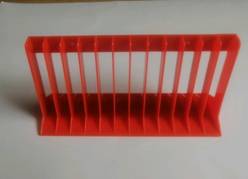 Retro kassetten regal orange - regal,
