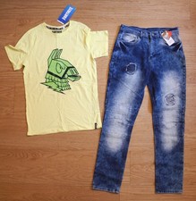 NEU! Kleiderpaket Set Jungen 158 164 Jeans FORTNITE T-Shirt Herbst Schule