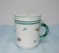 Gmundner Keramik - Streublumen - Tasse mit Sieb - Teetasse