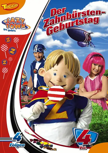 Lazytown dvd vol 04 der - lazytown,