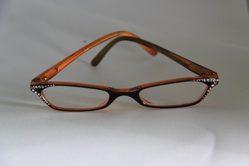 Schmale lesebrille rahmen gelb - lesebrille,
