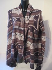 EIGHT2NINE ° Strickjacke Cape Gr. XS / 36 38 braun Damen Kleidung Jacke Poncho