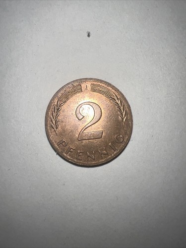 Deutschland pfennig münze - (2,