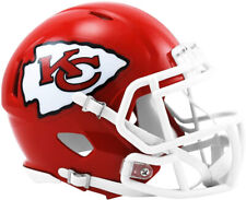 NFL Kansas City Chiefs Mini Helm Speed Footballhelm Riddell 095855991245