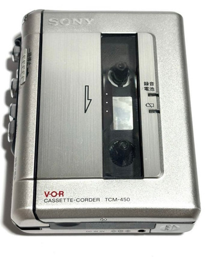 Sony tcm 450 kassettenrecorder - sony, tcm-450