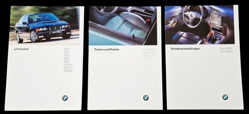 Bmw 3er e36 prospekt brochure - prospekt,