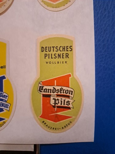 Bieretikett landskron - ☆☆bieretikett,