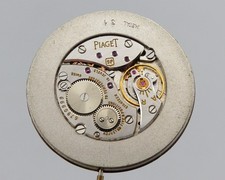 PIAGET - 9P - Komplettes Uhrwerk / movement  - mit Zifferblatt & Krone - läuft