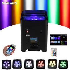 SHEHDS 6X18W LED RGBWA UV Akku