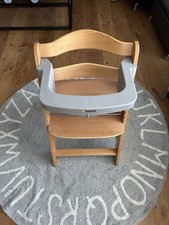 Hauck Alpha+ Hochstuhl Natural ab 6 Monaten mitwachsend höhenverstellbar