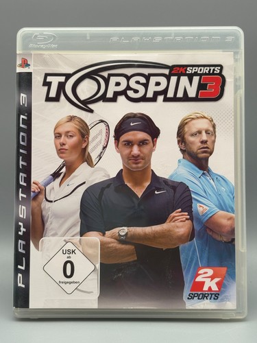 Top spin sony playstation - spin, 3