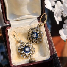 Ohrringe Schlafend Gold Antik