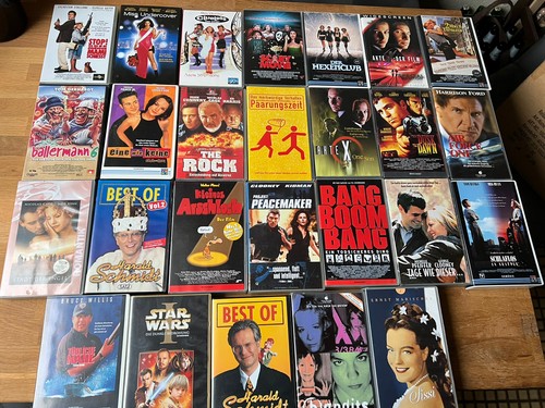 Vhs sammlung kassetten - sammlung,