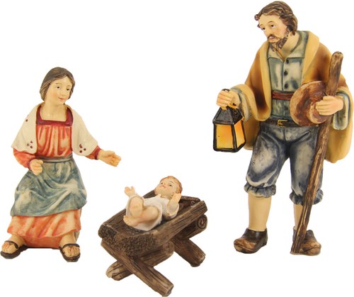 Krippenfiguren heilige familie - heilige,