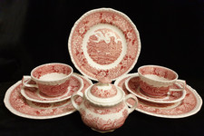 ADAMS Englisch Scenic rot  2x