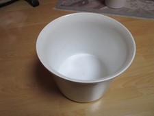 Großer Übertopf Blumentopf Basic aus Keramik glasiert