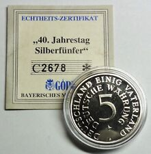 Medaille 1992 40 Jahre die