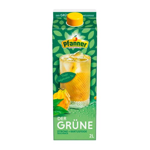 Pfanner eistee der grüne - der,