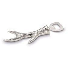 Flaschenöffner geweih silber - flaschenöffner,