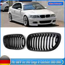 Sport Kühlergrill Performance Glanz passend für BMW 3er E46 Coupe Cabrio 03-07
