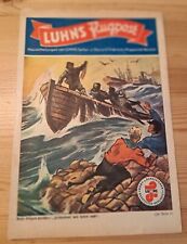 Werbezeitung mit Comic LUHNS GLYCERIN ABRADOR-SEIFE Luhns Flugpost 1938 Z 2/3
