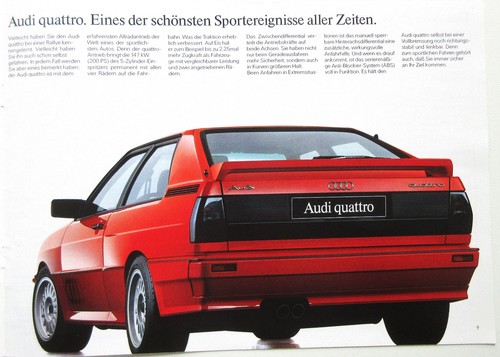 Das audi programm prospekt - 87,
