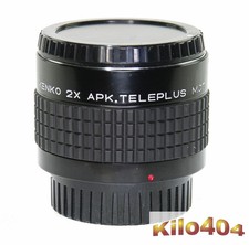 Kenko für Pentax 2x Telekonverter MC ✯ TOP ✯ Manuell ✯ K Bajonett ✯ K-3 ✯ K-7 ✯