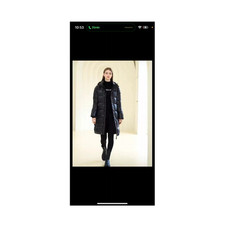 Langer Steppmantel Damen 2XL