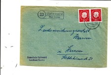 Landpoststempel 23 Upleward über Emden, gest. 1962