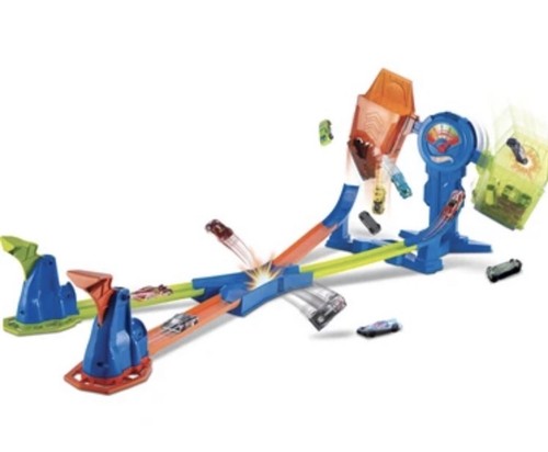 Hot wheels rennbahn crash - /,